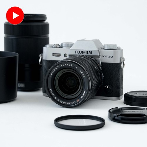 Mint fujifilm x t20 silver - fujifilm, x-t20