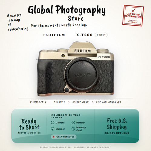 Fujifilm t200 fotocamera - x, da