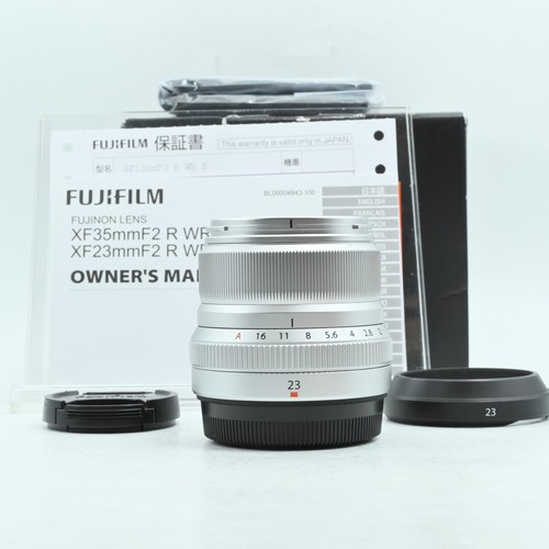 Fujifilm fujinon 23mm 2 r - xf, f/2